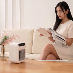 HydroBlast Pro™ 3 in 1 Portable Ice Air Cooler | USB Rechargeable Mist Fan