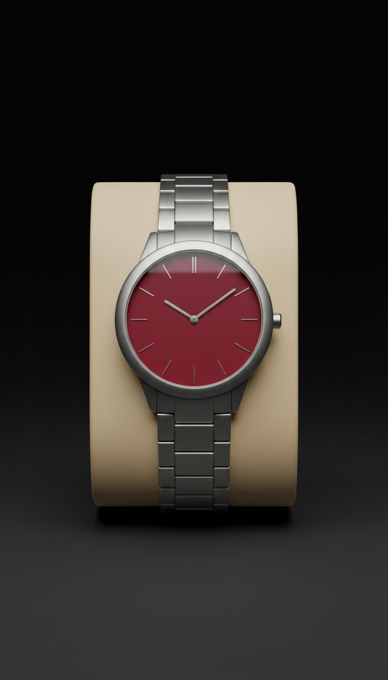 Minimalist Stainless Steel Watch